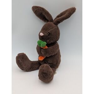 Animal Adventure Brown Rabbit Plush Carrot Bunny 13 Inch 2020 Stuffed Animal Toy